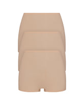 SPANXsmoothâ„¢ Fit-To-You Boyshort 3-Pack Box | Toasted Oatmeal